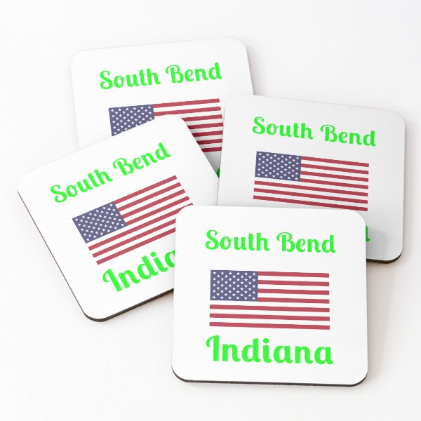 Item preview, South Bend Indiana - Stylish Prints, designed and sold by Fleetwood1994.