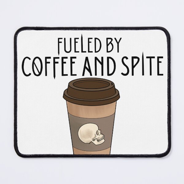 Item preview, Fueled by Coffee and Spite designed and sold by Lady Emlyn Art.