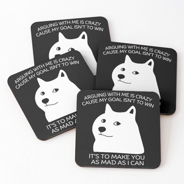 Item preview, Arguing with me is crazy designed and sold by Peerless-Prime.