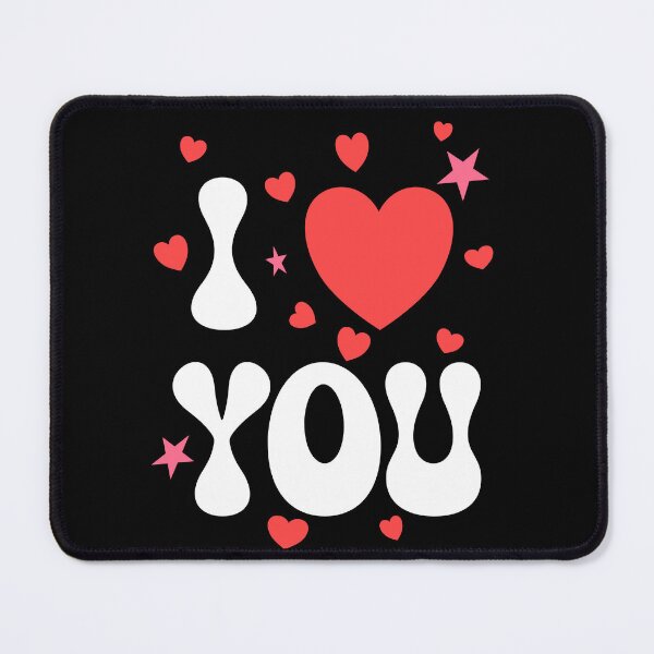 Item preview, I LOVE YOU cute Valentines Day Couples and partners girlfriend boyfriend eternal love love at first sight designed and sold by Jt41.