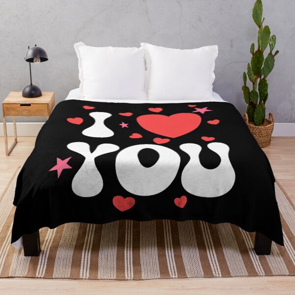 Item preview, I LOVE YOU cute Valentines Day Couples and partners girlfriend boyfriend eternal love love at first sight designed and sold by Jt41.