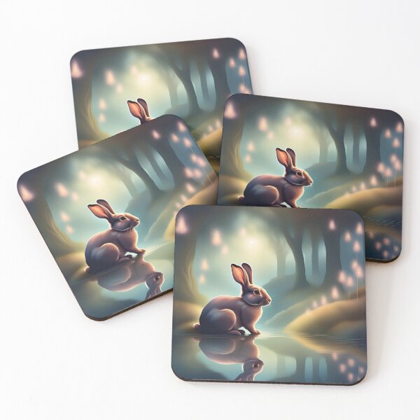 Item preview, rabbit in enchanted forest designed and sold by Krea-kassandra.