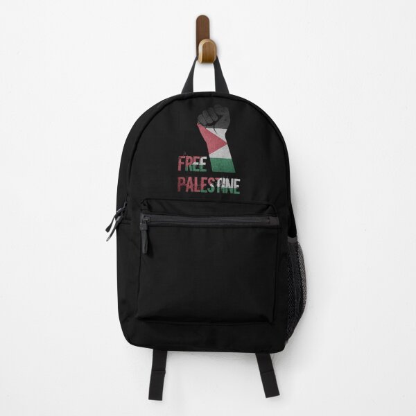 Vista previa del artículo con la obra «Palestina libre, Gaza libre, apoyo, solidaridad, bandera palestina», diseñado y vendido por Alexaltay.