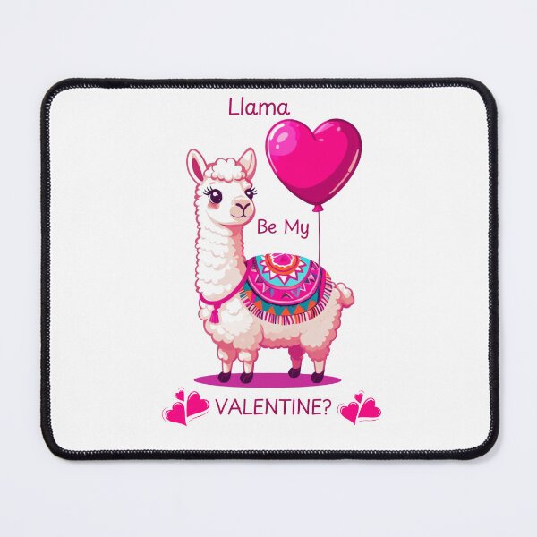 Item preview, Llama Be My Valentine? - Llama Valentine Design designed and sold by -justb-.