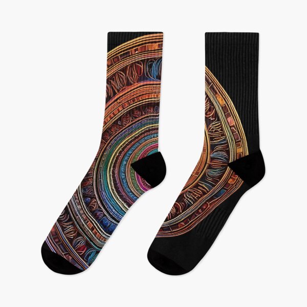 Item preview, Optical illusion spiral geometric abstract shape designed and sold by Boxing Kangaroo Retail Company.