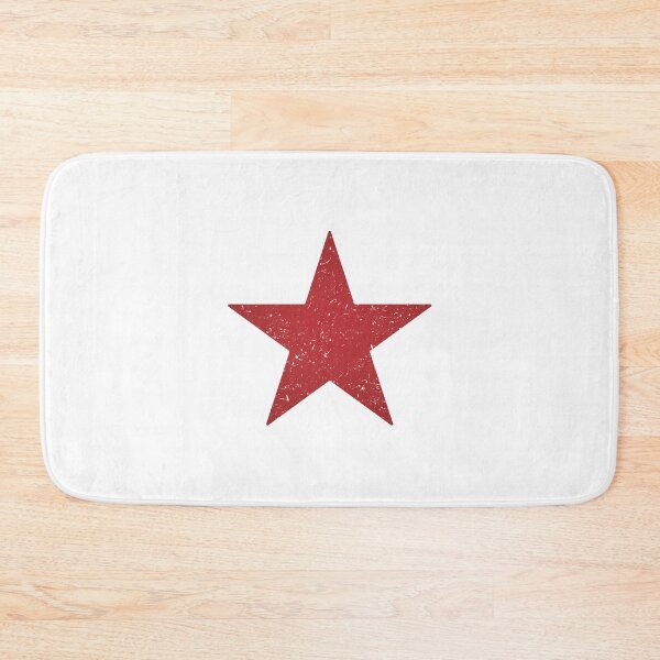 Item preview, Red Star - Distressed Effect - Soft Edges designed and sold by unrealindeed.