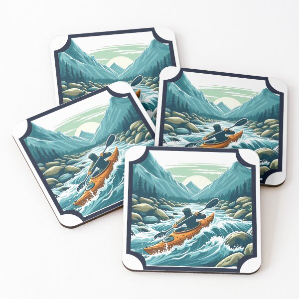 Item preview, Whitewater kayaking designed and sold by Red-forever.