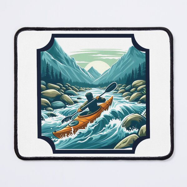 Item preview, Whitewater kayaking designed and sold by Red-forever.