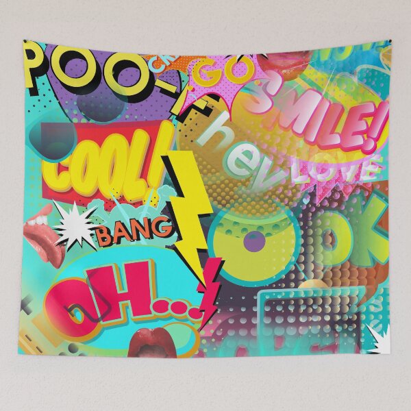 Item preview, Comic Bubble Text Collage designed and sold by IZiets.