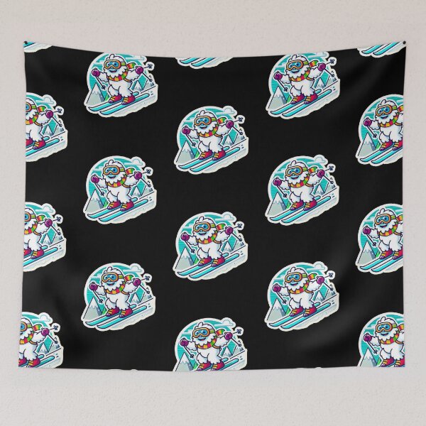 Item preview, Yeti Skiing designed and sold by JohnnyP-Store.