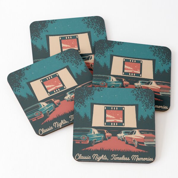 Item preview, Drive-In Movie Night designed and sold by ArtFlow Creations.