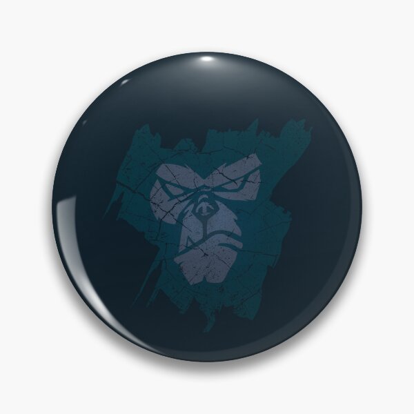 Item preview, Crazy Ape - Distressed Graffiti Stencil - Blue Grey designed and sold by unrealindeed.
