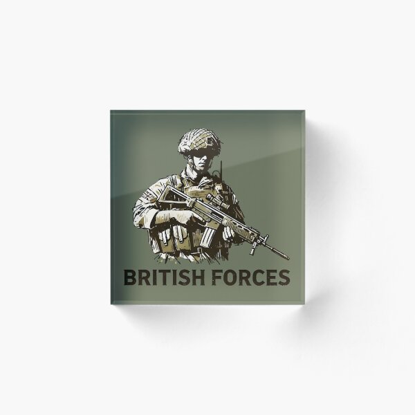 Item preview, Fuerzas británicas designed and sold by HowToCanadian.