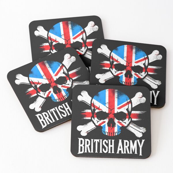 Item preview, British Army Skull And Cross Bones designed and sold by HowToCanadian.