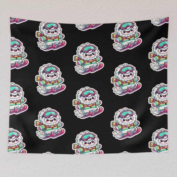 Item preview, Yeti Skiing designed and sold by JohnnyP-Store.