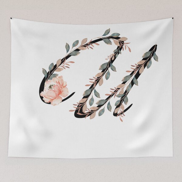 Item preview, decorative alphabet letter U designed and sold by Mia-sanocean.