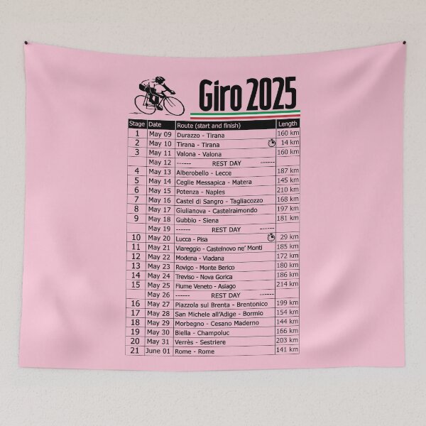 Artikelvorschau, Giro d'Italia 2025 entworfen und verkauft von ideasfinder.