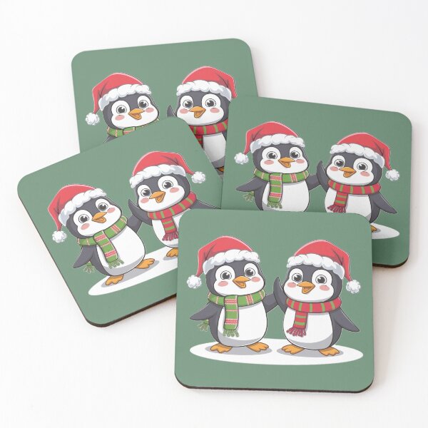 Item preview, Christmas Penguins designed and sold by Izabela Włodarczyk.