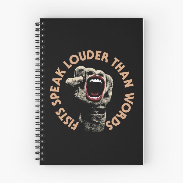 Item preview, Fists Speak Louder Than Words designed and sold by Syahrasi.
