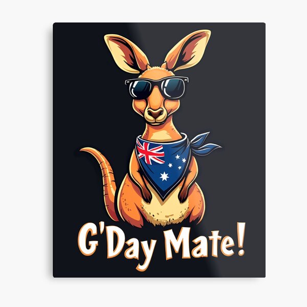 Item preview, Kangaroo Bandana Australian Flag – Celebrate Aussie Pride designed and sold by Blok45.