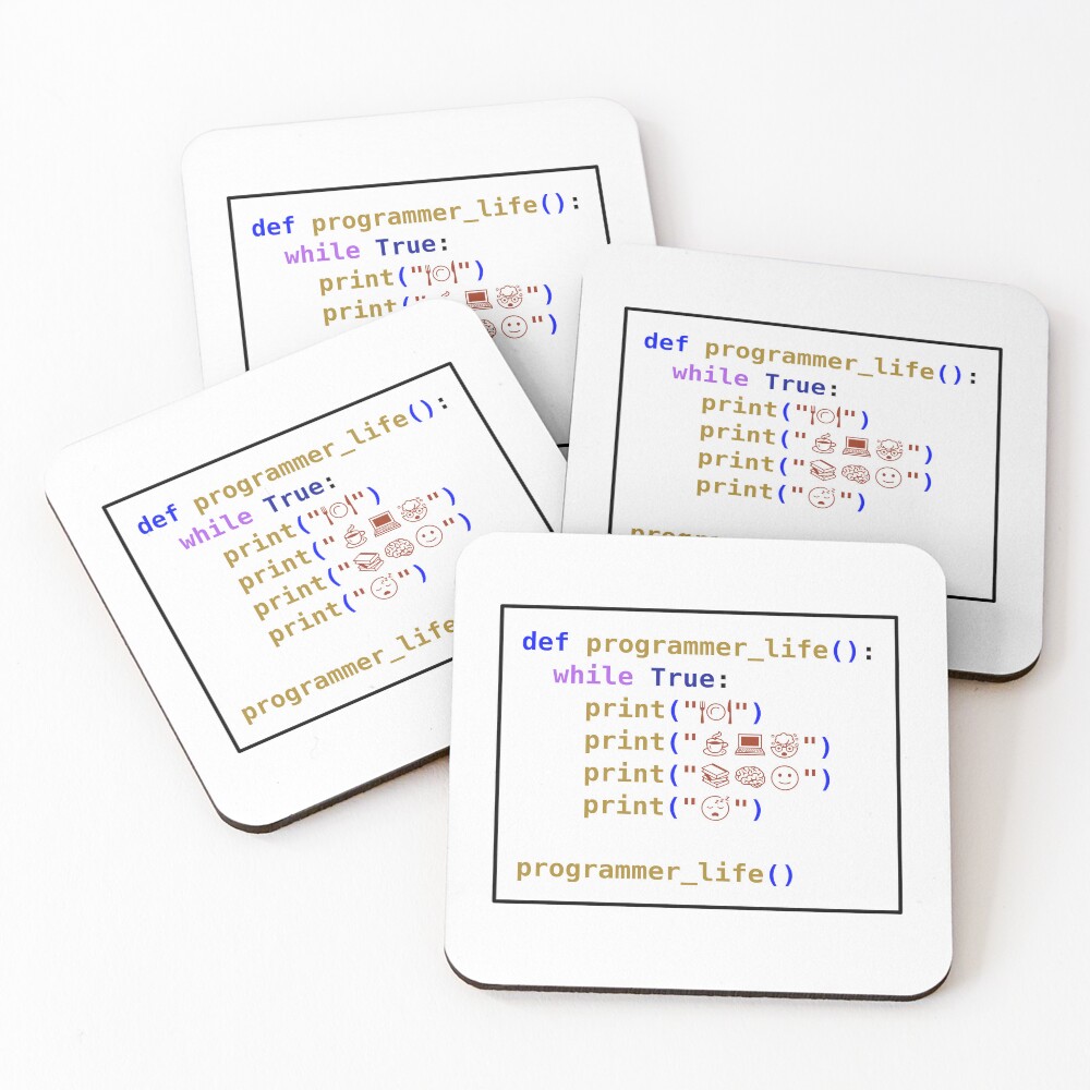Item preview, Coasters (Set of 4) designed and sold by GetContented.