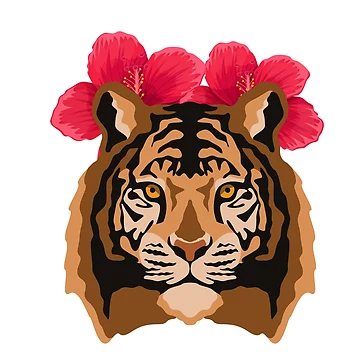 Artwork thumbnail, TigerSticker by hsstudio2025
