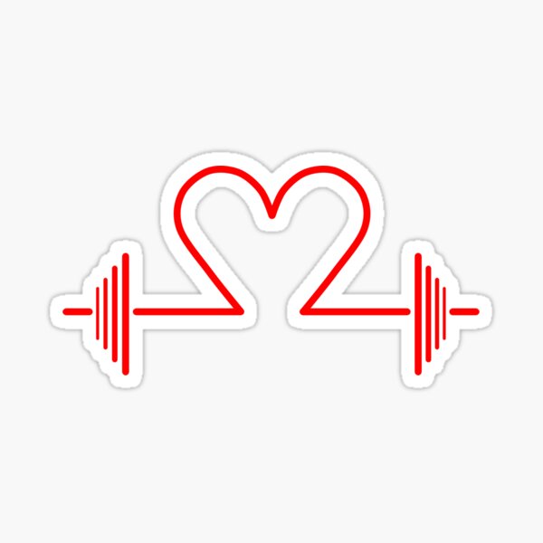 Item preview, Valentines Day Barbell Love designed and sold by Robert-bh.