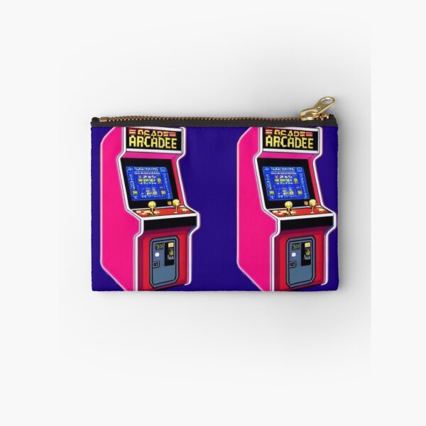 Item preview, Retro Gaming Pixel Art Desk Mat - Neon Arcade Vibes designed and sold by Zuday.