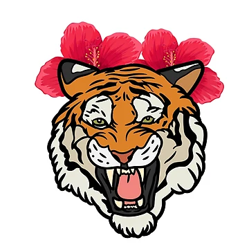 Artwork thumbnail, TigerSticker by hsstudio2025
