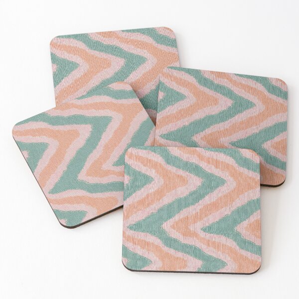 Item preview, Modern Craft Stitch Pattern in Vibrant Wool Waves designed and sold by regnumsaturni.