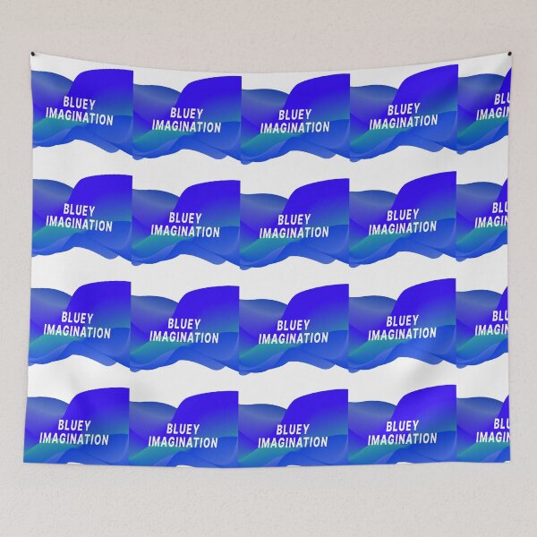 Item preview, Blue Abstract, Bluey Imagination designed and sold by SAIDDIA.