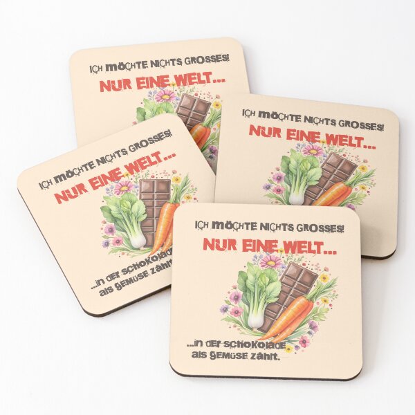 Item preview, A world in which chocolate is considered a vegetable – one can only dream designed and sold by BrainAK.