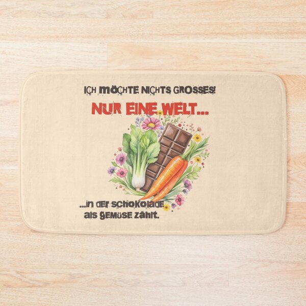Item preview, A world in which chocolate is considered a vegetable – one can only dream designed and sold by BrainAK.