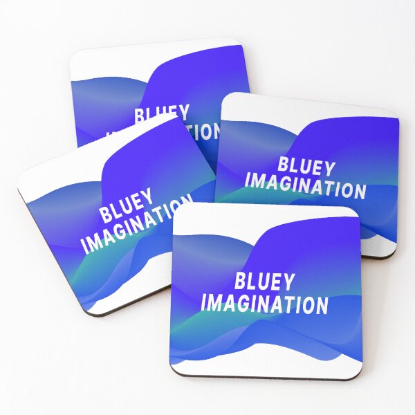 Item preview, Blue Abstract, Bluey Imagination designed and sold by SAIDDIA.