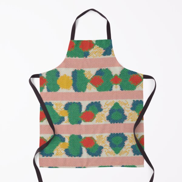 Item preview, Colorful Modern Craft Stitch Pattern with Handcrafted Wool designed and sold by regnumsaturni.