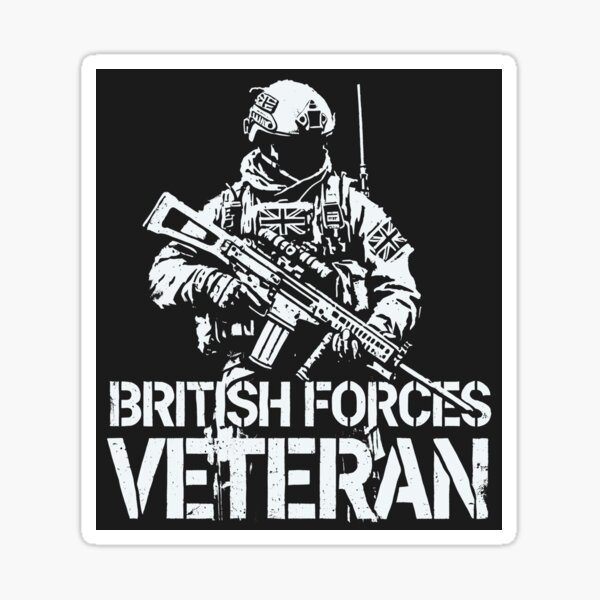 Item preview, British Forces Veteran  designed and sold by HowToCanadian.