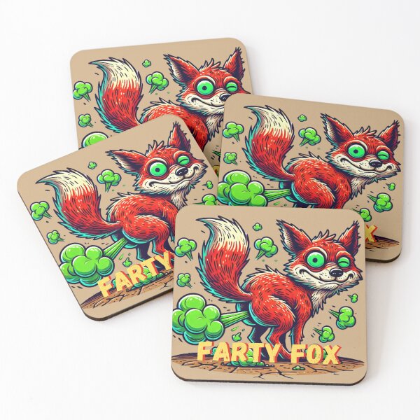 Item preview, Farty Fox – The Gaseous Trickster designed and sold by Nauert's.