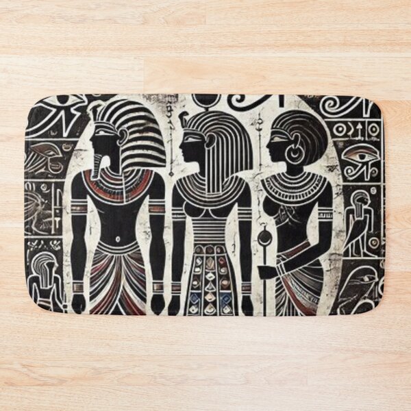 Item preview, Ancient Egypt Pharaoh and his Advisors, Tribal Art designed and sold by Shs-Kenya.
