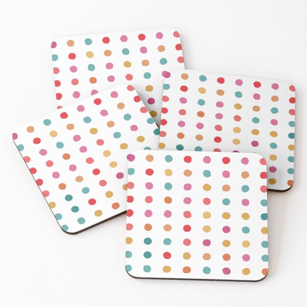 Item preview, Circular Dalmatian Spots - Sunset #188 designed and sold by Natural Collective.