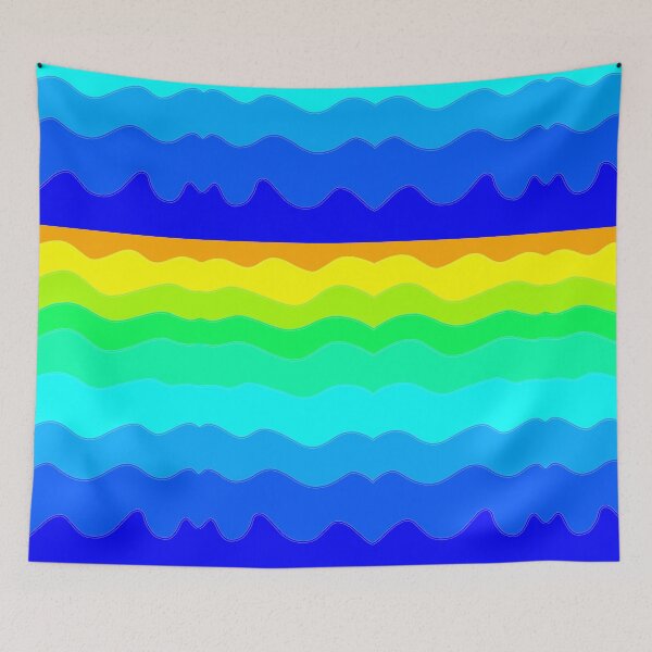 Item preview, Rainbow lines, bright colors designed and sold by Nuynuyshop.