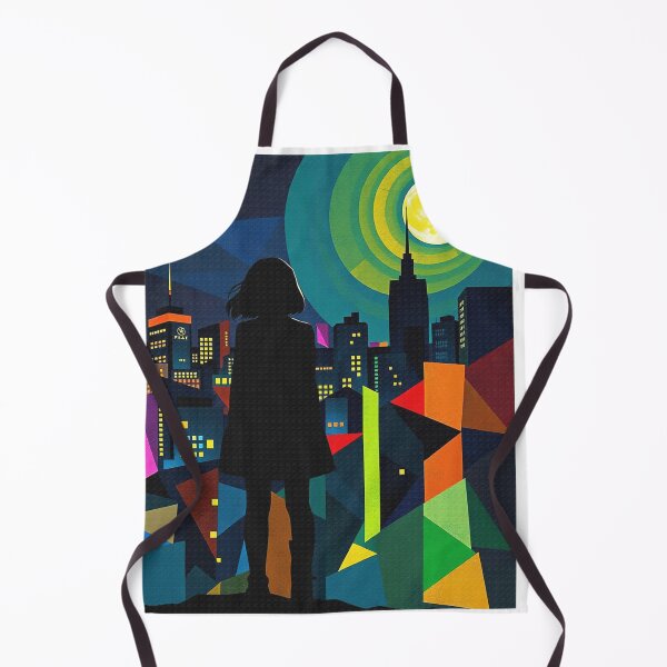 Item preview, Girl at Night in the Shadow Design Illustration designed and sold by Erlin Rudho.