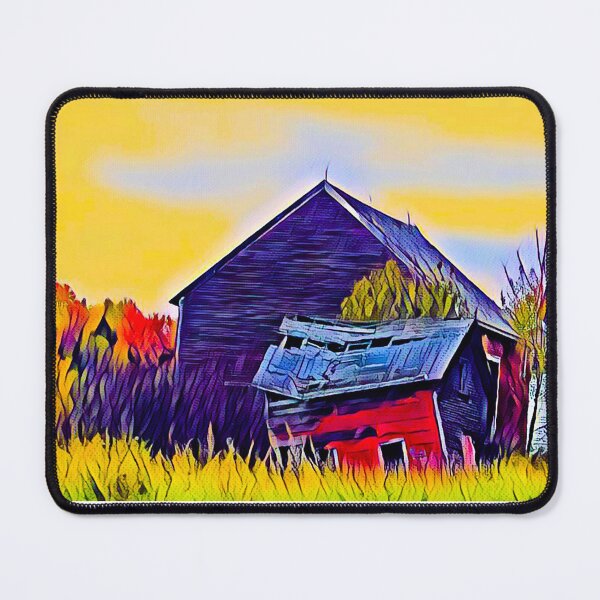 Artikelvorschau, Alte Scheune fällt herunter entworfen und verkauft von Vermont Gifts and Art.