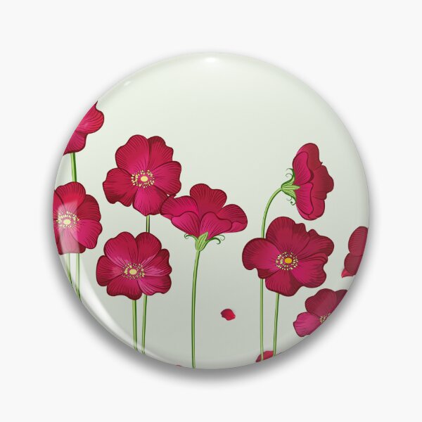 Item preview, red flower designed and sold by Fekra-Design.