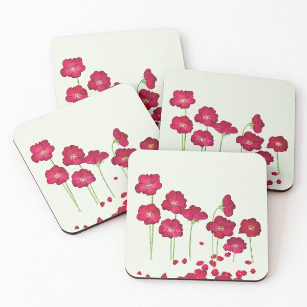 Item preview, red flower designed and sold by Fekra-Design.