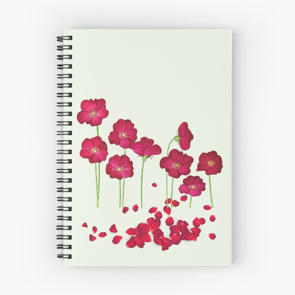 Item preview, red flower designed and sold by Fekra-Design.