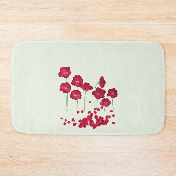 Item preview, red flower designed and sold by Fekra-Design.