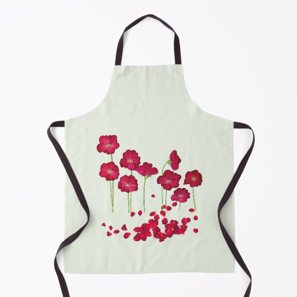 Item preview, red flower designed and sold by Fekra-Design.