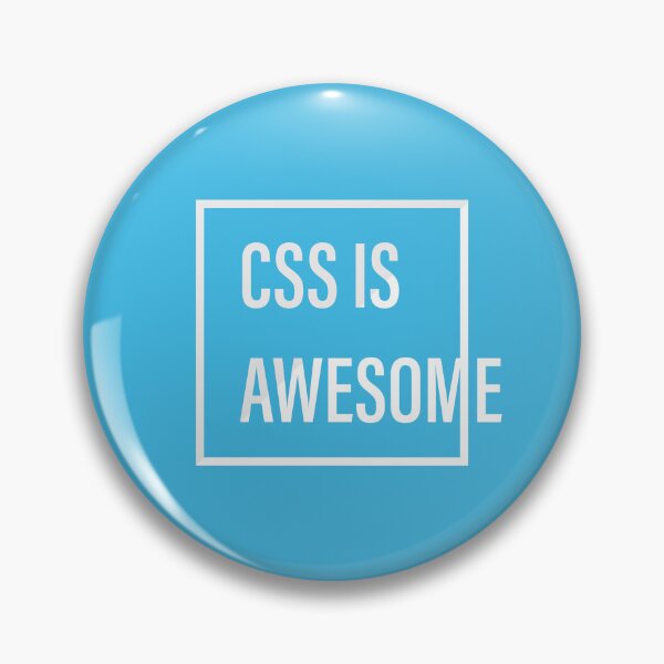Item preview, CSS IS AWESOME - A Design for Designers - Blue designed and sold by unrealindeed.