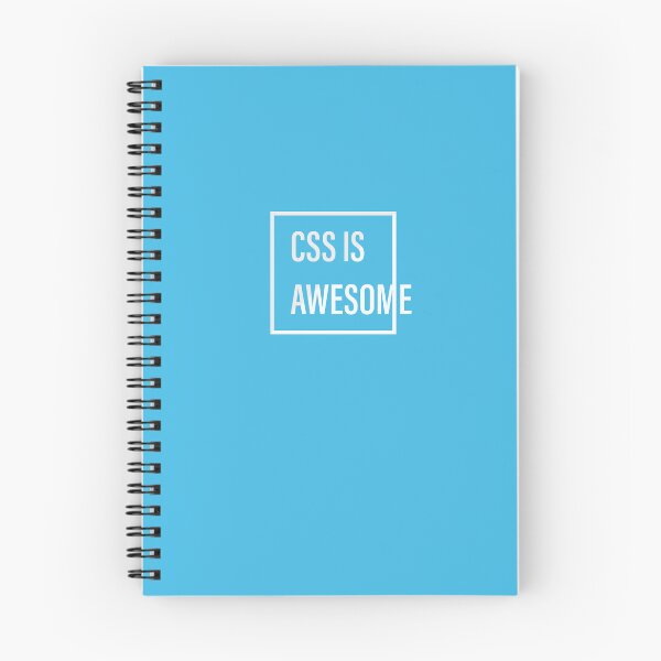 Item preview, CSS IS AWESOME - A Design for Designers - Blue designed and sold by unrealindeed.