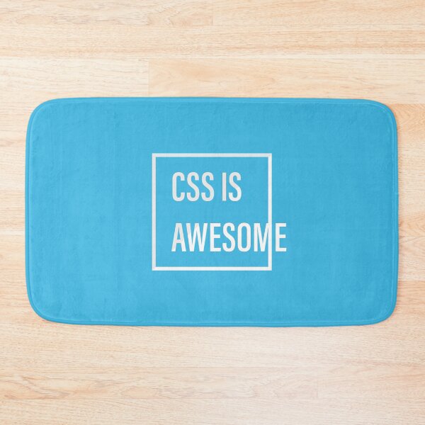 Item preview, CSS IS AWESOME - A Design for Designers - Blue designed and sold by unrealindeed.